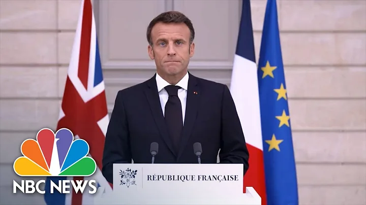 Moving Tribute To Queen Elizabeth II From French P...