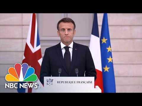 Moving Tribute To Queen Elizabeth II From French President Macron