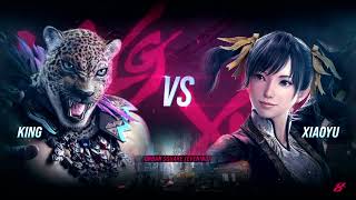 (OLD) Tekken 8 Gameplay - King vs Ling Xiaoyu (Urban Square Evening Stage)