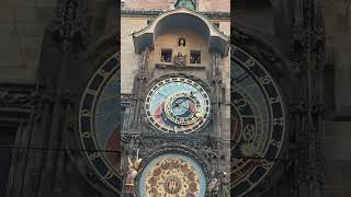 Astronomical clock (Prague) #travel #prague #shorts #youtubeshorts #clock