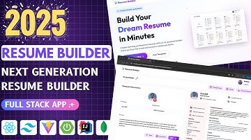 Build a Production-Ready Resume Builder (React + Spring Boot + MongoDB) | Razorpay, JWT, PDF