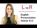 L vs R Consonant Sounds | Learn English Pronunciation Course | 158 Words | Minimal Pairs