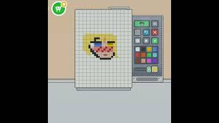 trying out the new pixel art in tocaboca!!