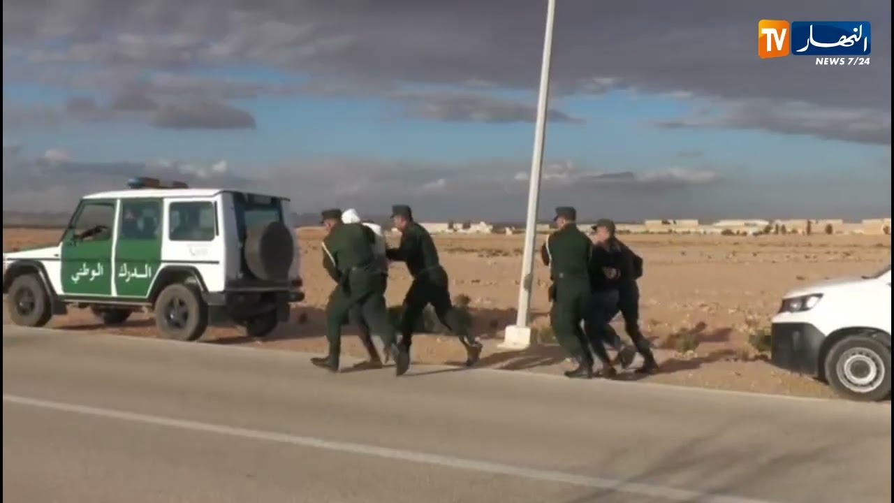 درك الاغواط يوقف شخصان يقومان بسرقة الكوابل النحاسية