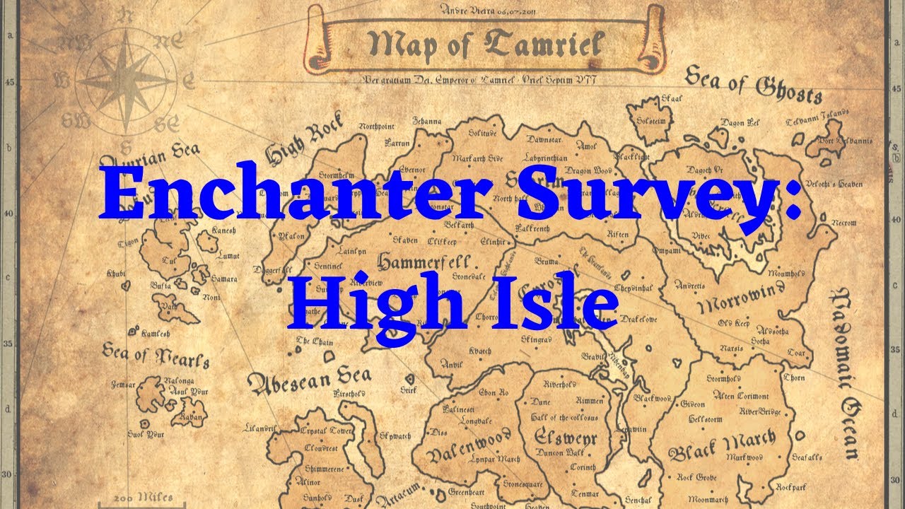 High Isle Enchanting Survey