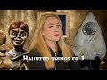 Haunted things- ep 1. The dark mirror, Robert the doll, black hen planchette