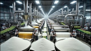 Inside a Modern Cane Sugar Factory: From Fresh Sugarcane to Crystal Sugar (Full Process)