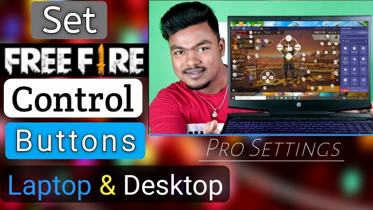 How to play free fire in laptopKeyboard + MouseFree fire laptop me  kaise khele  