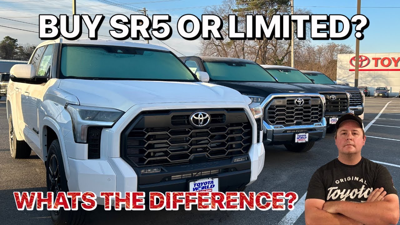The Differences In The SR5 & Limited Trims For The 2023 Toyota Tundra ...