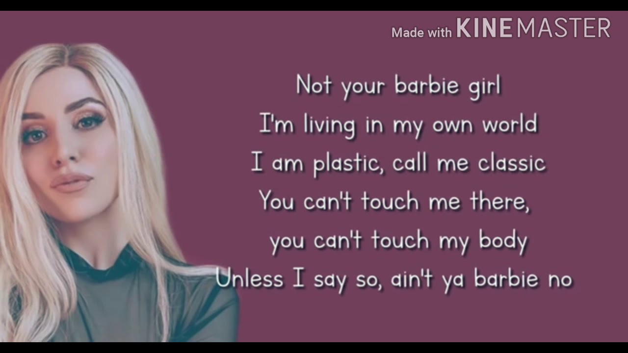 Ava Max Not Your Barbie Girl Lyrics