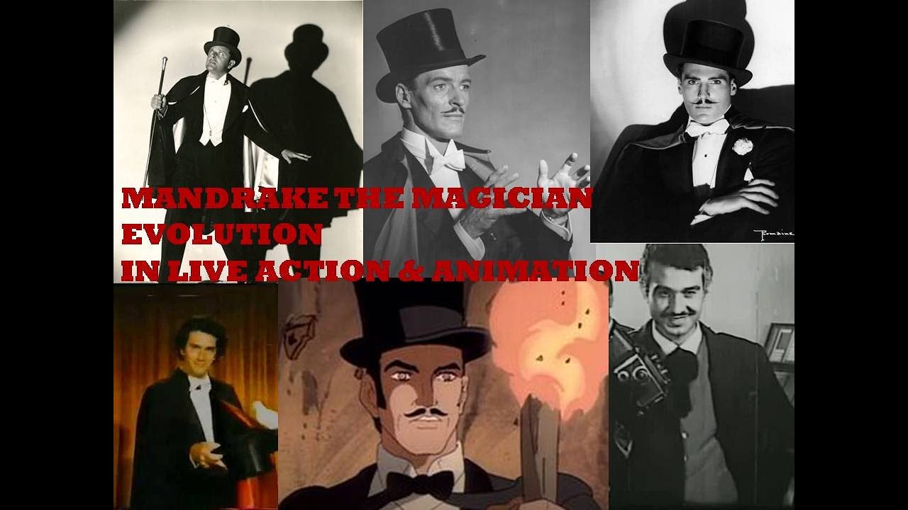 Mandrake The Magician: Evolution in Live - Action & Animation (1939-Present)