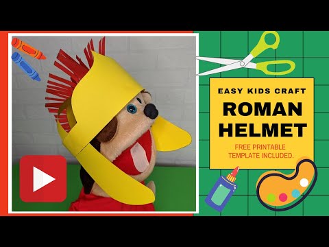 Easy Roman Helmet