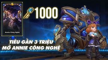 LMHT Tốc Chiến : Mua 1000 Chìa Khoá Hextech Hết Gần 3 Triệu Mở Annie Công Nghệ Tốc Chiến