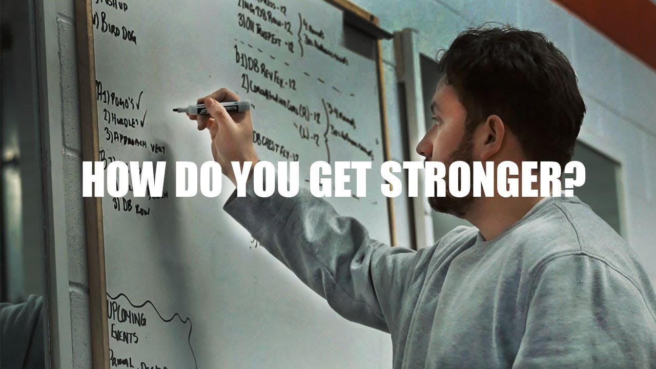 How do you get stronger? One rep at a time