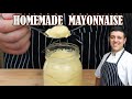 How to Make Mayonnaise by Hand | Fast and Easy Homemade Mayonnaise Recipe by Lounging with Lenny