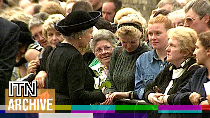 Princess Diana Funeral – Royal Family Greet Mourners (1997)