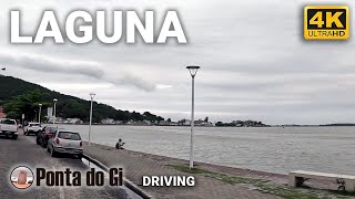 LAGUNA IMARUÍ #driving 4K TOUR 2024 ingresando a la HISTORICA CIUDAD desde la RUTA - CENTRO [BRASIL]