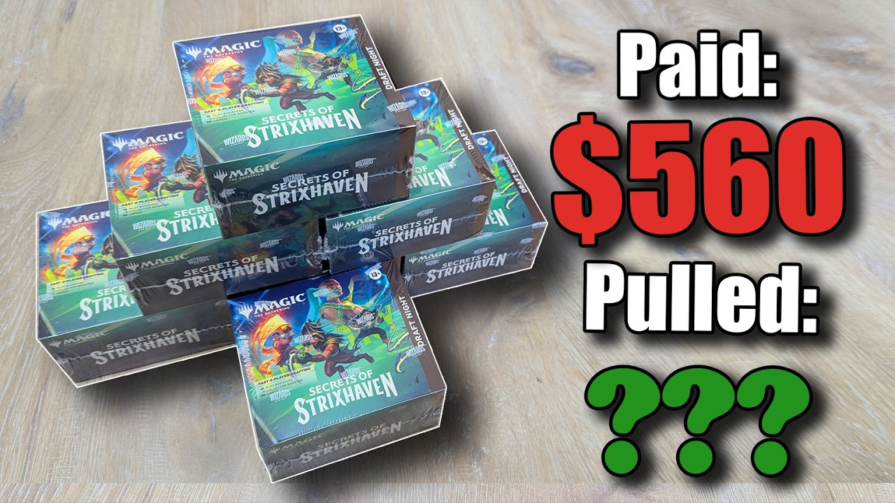 I Opened x7 Draft Night Bundles #strixhaven - YouTube