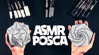 ASMR 🖊️Drawing Satisfying Straight Lines FREEHAND
