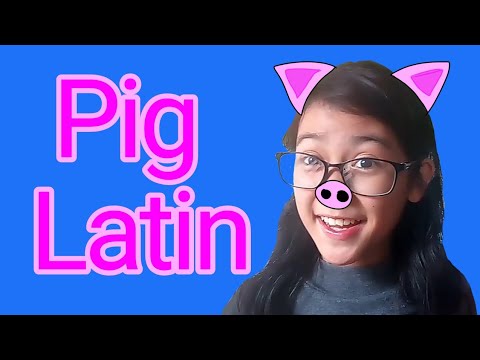 Cara Berbicara Pig Latin