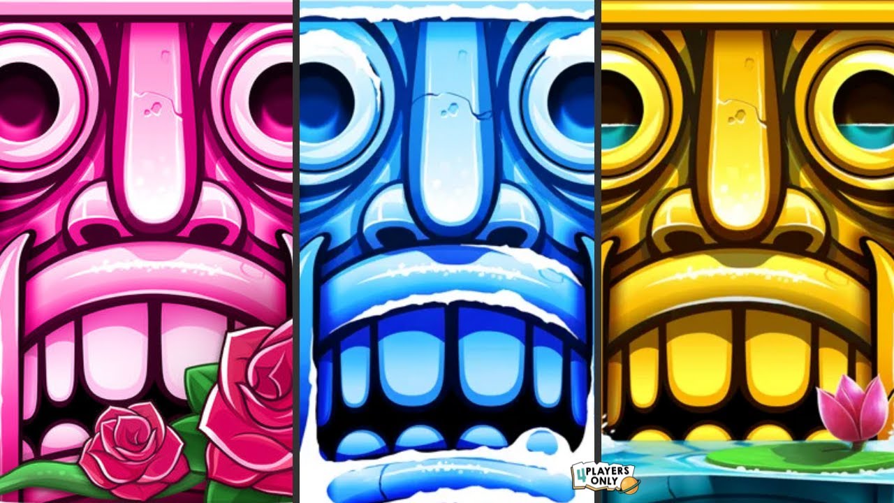 Temple Run 2 🥶 WINTER WASTELAND VS FROZEN SHADOWS Map 2022 VS ENCHANTED PALACE Map!