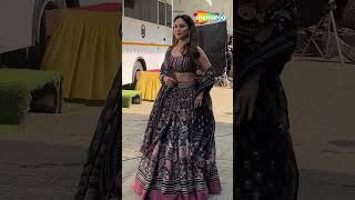 Madhuri Dixit  Spotted At Dance Deewane Set In Filmistan #shorts #shortsvideo #Madhuridixit #viral