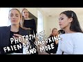 come with me behind the scenes of a photoshoot