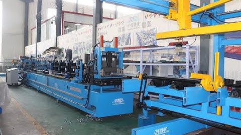 【ZHONGTUO】 Fully automatic CZ purline machine with stacker