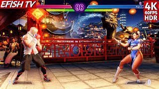 Ed vs Chun-Li (Hardest AI) - Street Fighter 6 | 4K 60FPS HDR