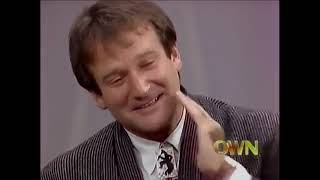 Robin Williams gets flustered on Oprah