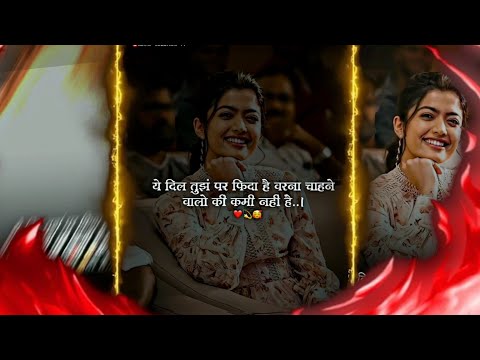 girls' attitude stutas video editing ||  new alight motion stutas editing || rashmika special ||