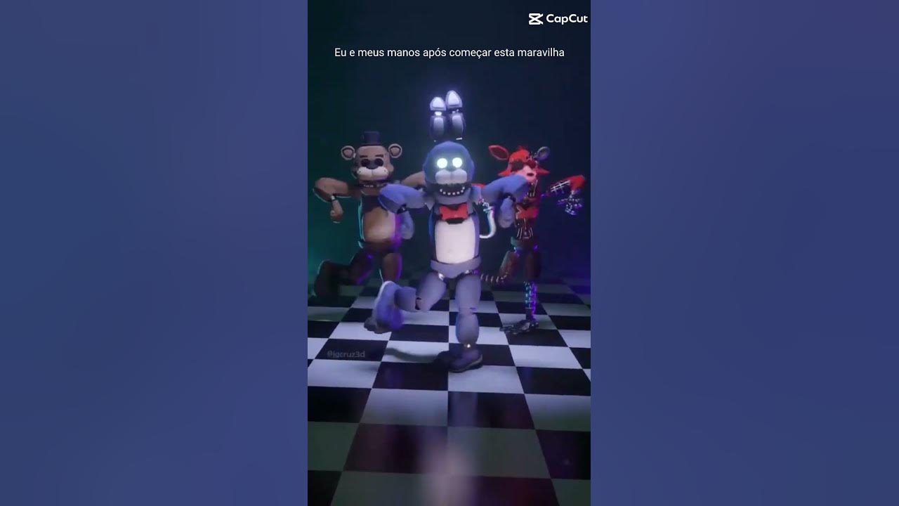 CapCut_animatronics se mexendo sozinhos fnaf