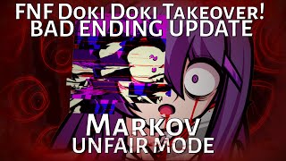 (Markov) Unfair Mode DDTO Bad Ending Update | FNF Mod | Handcam