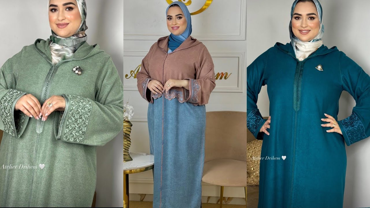 أحدث صيحات الجلابة المغربية 2026💥 أناقة دافئة  لهذا الشتاء موديلات راقية