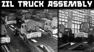 Soviet Trucks. ZIL-130 Assembly Line that Produced 3.3 Million Trucks #ussr