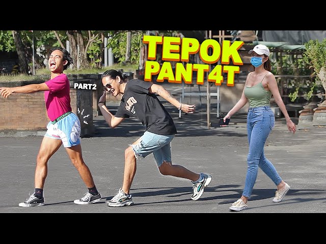 PUKUL PANT4T ORANG DI DEPAN CEWEK - CEWEKNYA BINGUNG     HAHA | PART2 class=