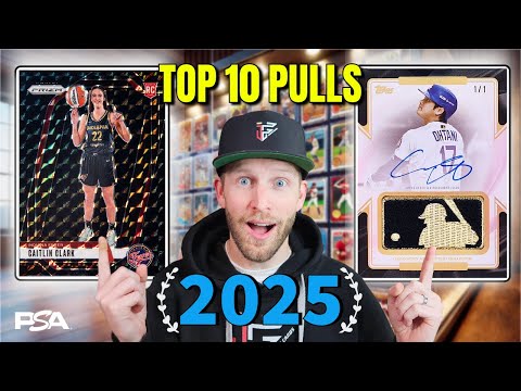 The Top 10 Sports Card Pulls Of The Year! (2025)