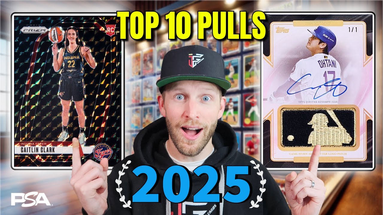 THE TOP 10 SPORTS CARD PULLS OF THE YEAR! (2025)