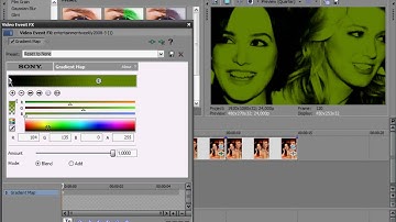 Sony Vegas tutorial//gradient map colorings