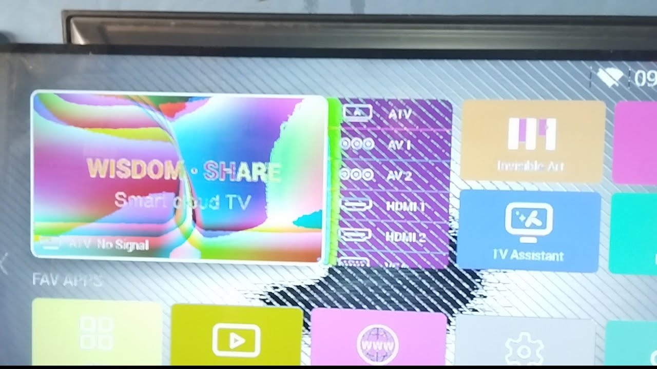 Smart Led Tv Colour Problem | 40 Inch Smart Led Tv Colour Mapping, Ghost Image Inverted Picture.