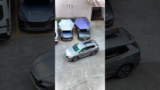 Remote-Control Auto Car Umbrella with UV Guard &amp; All-Season Weather  ( # 2483  ) 1️⃣