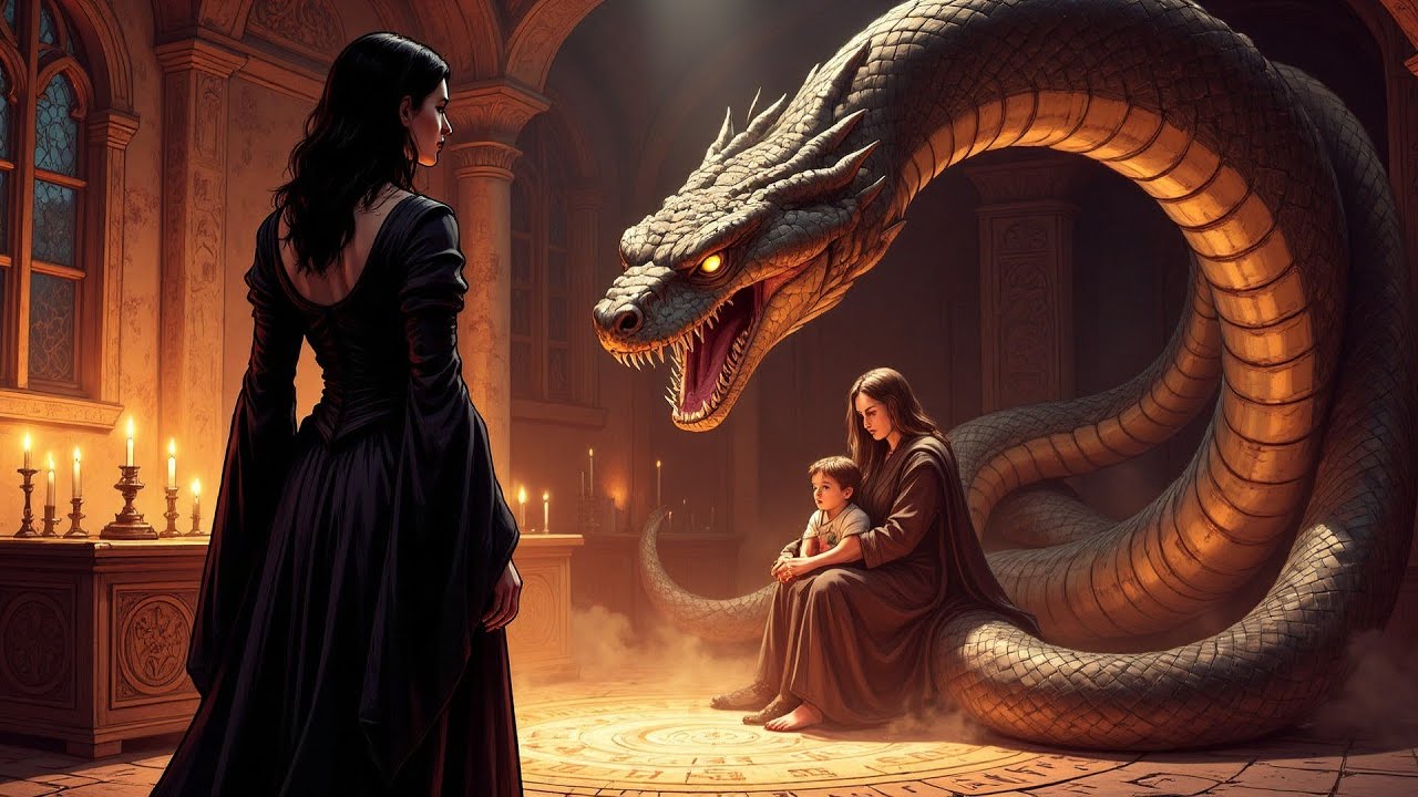 Renacida, ya no detengo a mi cuñada de poner al niño en el vientre de una serpiente, y la observo