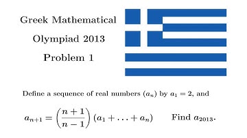 Big Secret in Problem Solving - Iterate, Iterate, Iterate! | Greek Mathematical Olympiad 2013 P1