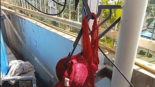 sungguh indah sekali pemandangan jemuran ini