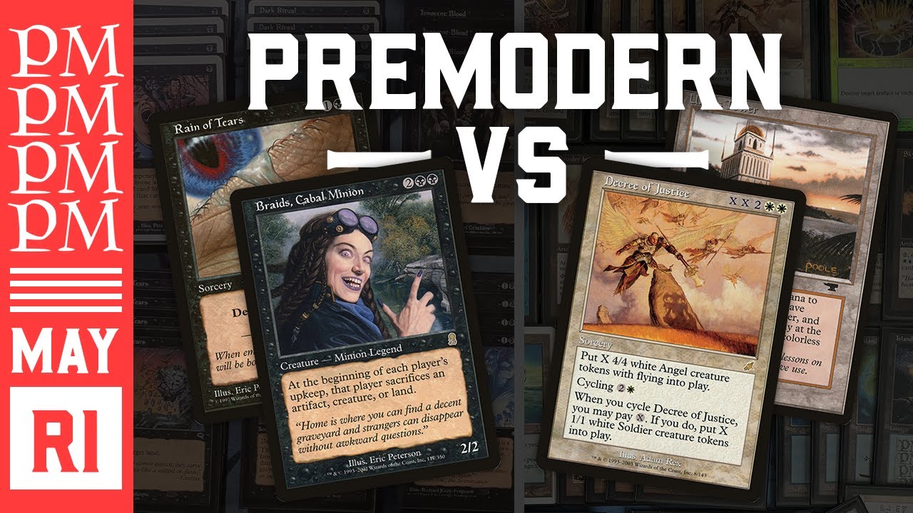 Mono Black Control против UW Tron — Раунд 1 — Майский турнир Premodern MTG