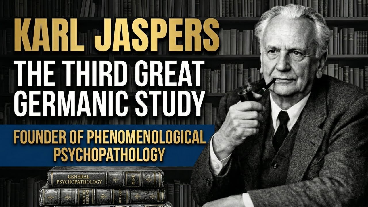 Karl Jaspers: The third great Germanic psychiatrist (live)