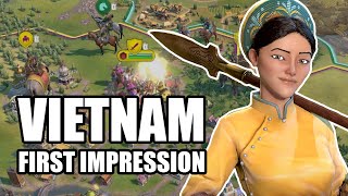 Vietnam First Impression and Analysis - Civ 6 January Update New Frontier Pass