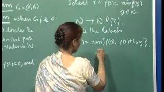 Mod-01 Lec-31 Assignment 6, Shortest path problem, Shortest Path between any two nodes