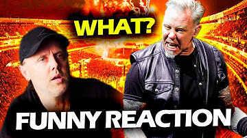 JAMES HETFIELD REACTION WHEN HE DOESN