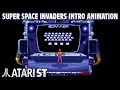 Super Space Invaders intro animation &amp; music on the Atari ST